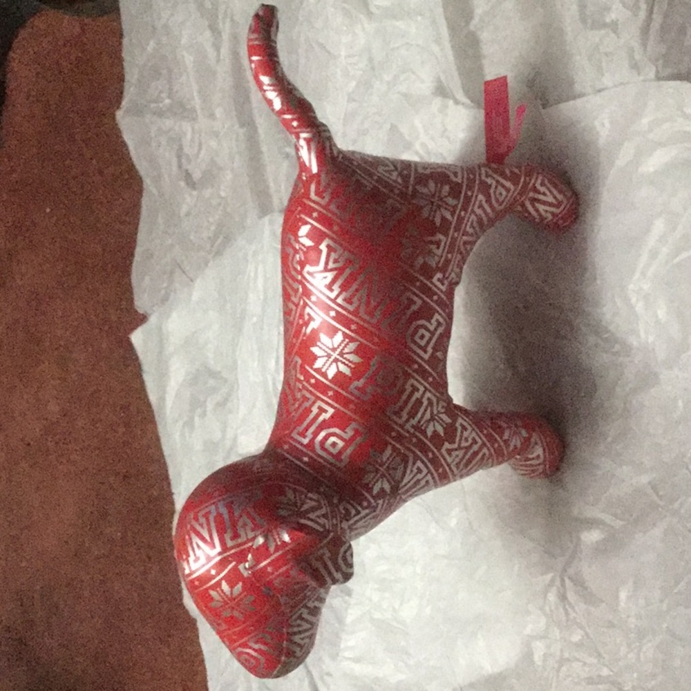 Victoria secret pink dog Christmas big dog